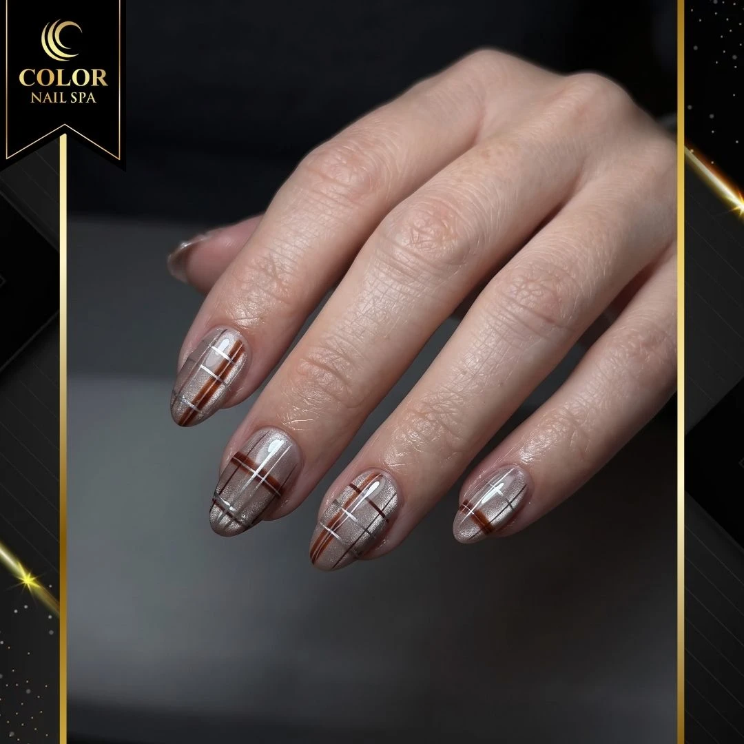 Natural nails art